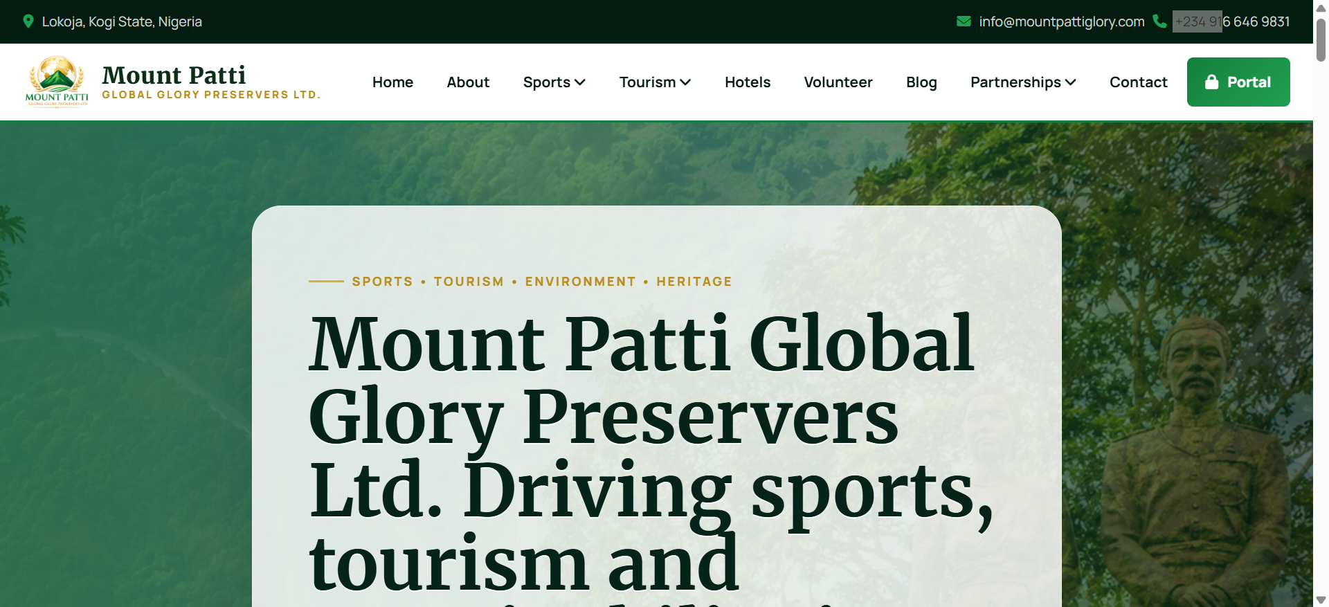 Mount Patti Global Glory Preservers Ltd